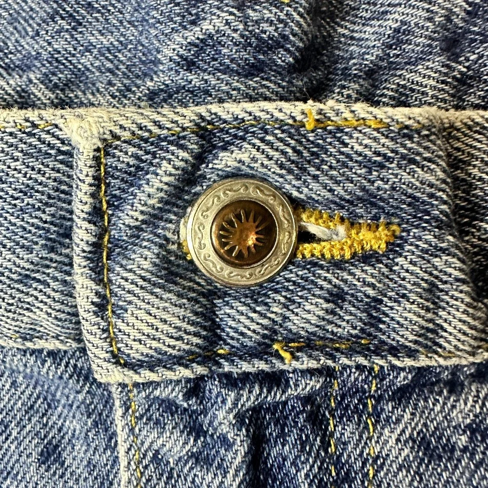 Vintage Lee Jeans Womens 14 Med Blue High Rise Pleated Tapered Mom 90s‎